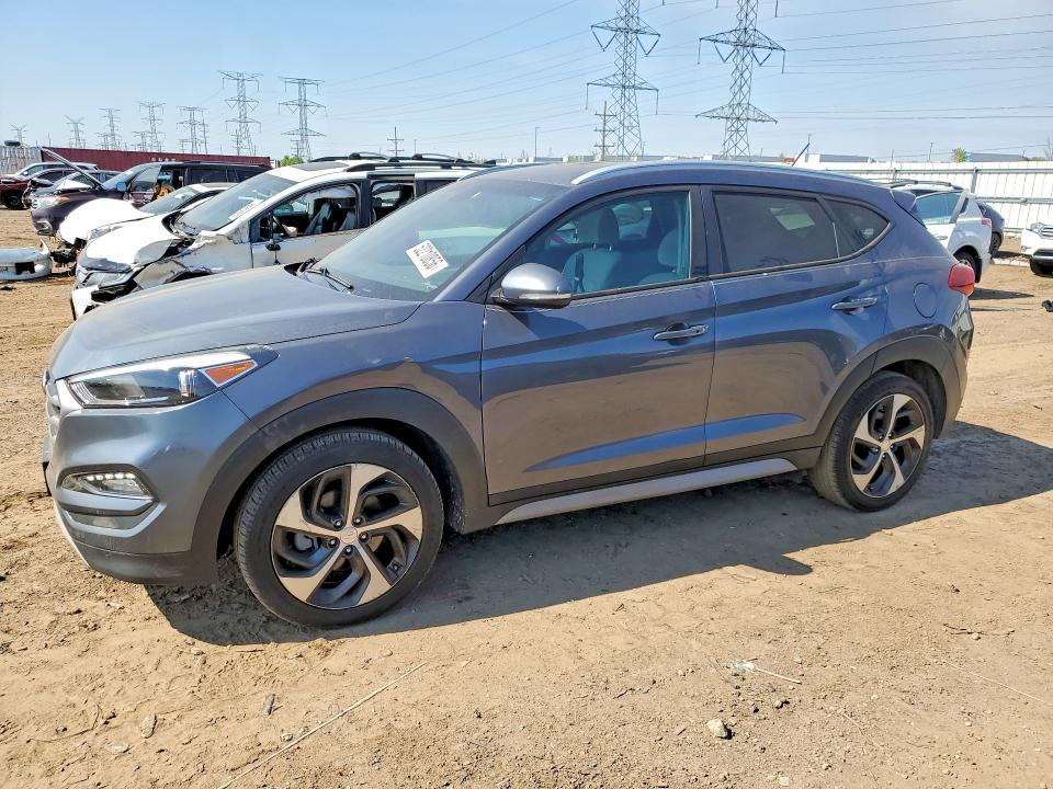 2017 Hyundai VIN KM8J3CA29HU402581 COPART salvage auction — SIDE, Il - Salvage Certificate, sold $3,050 on 2026-07-16 (photo 1)