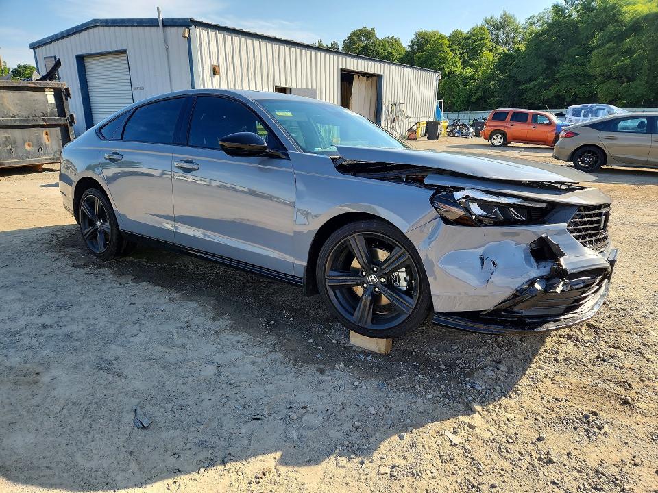 2025 Honda Accord VIN 1HGCY2F70SA020074 COPART salvage auction — FRONT END, La - Cert Of Title-Salvage, sold $10,100 on 2026-07-09 (photo 4)