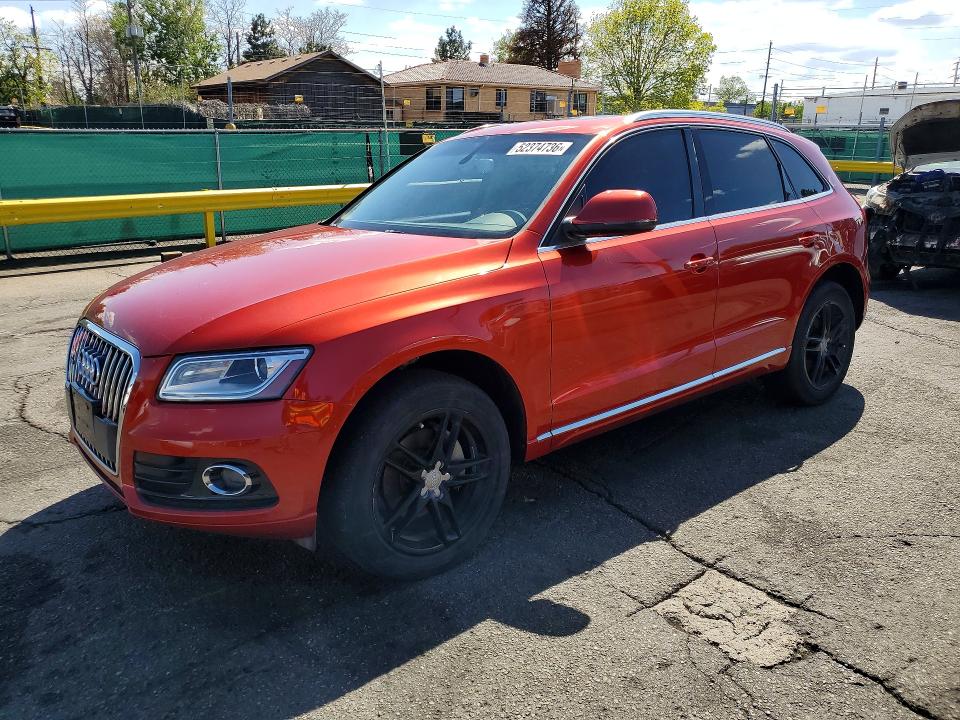 2014 Audi Q5 VIN WA1LFAFP7EA083833 COPART salvage auction — MINOR DENT/SCRATCHES, Co - Dis/Dlr/Exp Only Clean Title, sold $2,700 on 2026-07-09 (photo 1)