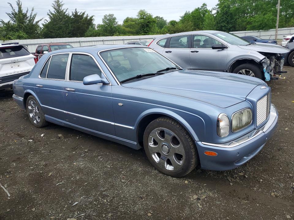 2000 Bentley Arnage VIN SCBLC31E5YCX05308 COPART salvage auction — MECHANICAL, NJ - CERTIFICATE OF TITLE (P), sold $16,950 on 2026-07-27 (photo 4)