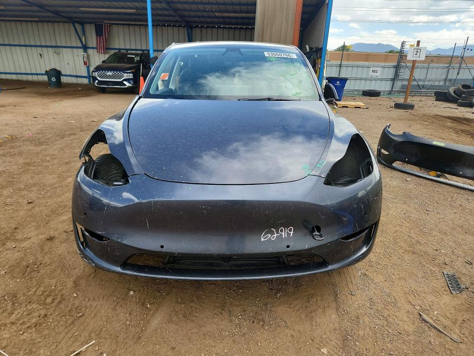 2021 Tesla VIN 5YJYGAEE9MF192549 COPART salvage auction — UNDERCARRIAGE, CO - SALVAGE TITLE, sold $275 on 2026-07-27 (photo 5)