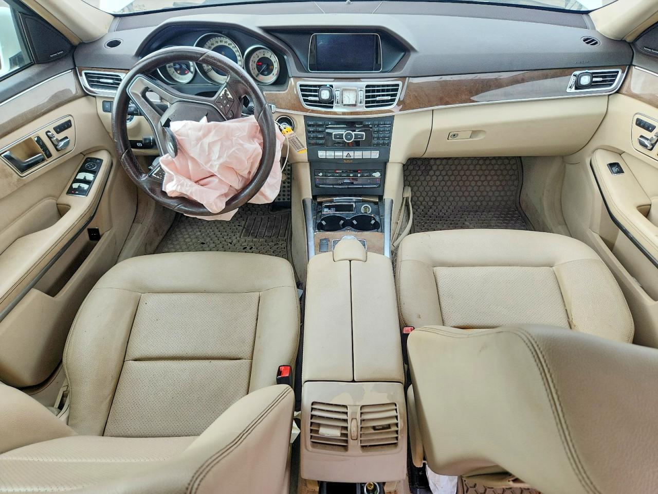 2014 Mercedes-Benz E-Class VIN WDDHF5KB9EB022559 COPART salvage auction — Front End, NC - CERTIFICATE OF TITLE (P), sold $2,450 on 2026-07-08 (photo 8)