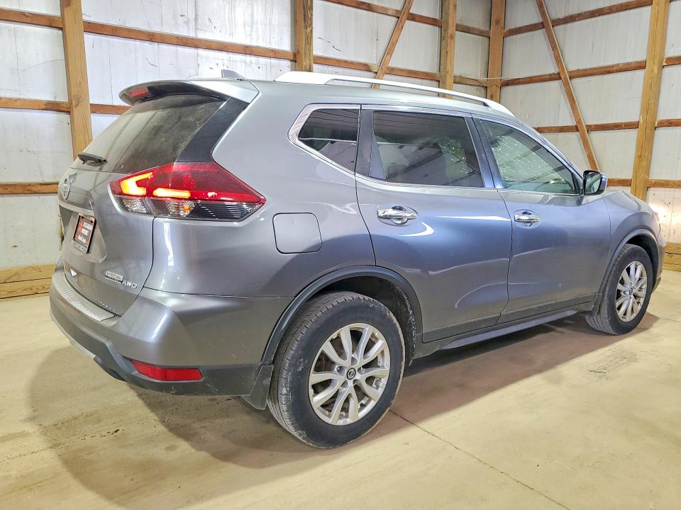2019 Nissan Rogue VIN KNMAT2MV7KP505377 COPART salvage auction — HAIL, Oh - Cert Of Title-Salvage, sold $2,250 on 2026-07-06 (photo 3)