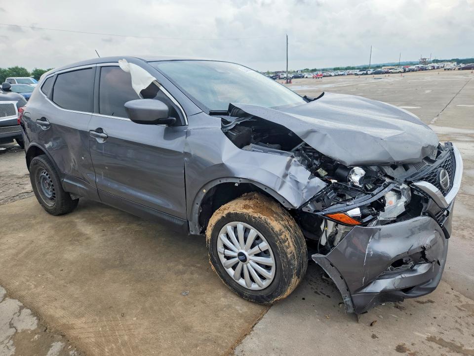2020 Nissan Rogue VIN JN1BJ1CV8LW251596 COPART salvage auction — FRONT END, Tx - Salvage Vehicle Title, sold $1,050 on 2026-07-09 (photo 4)
