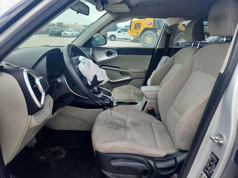 2021 Kia Soul VIN KNDJ23AU5M7746359 COPART salvage auction — FRONT END, Fl - Certificate Of Destruction, sold $2,100 on 2026-07-14 (photo 7)
