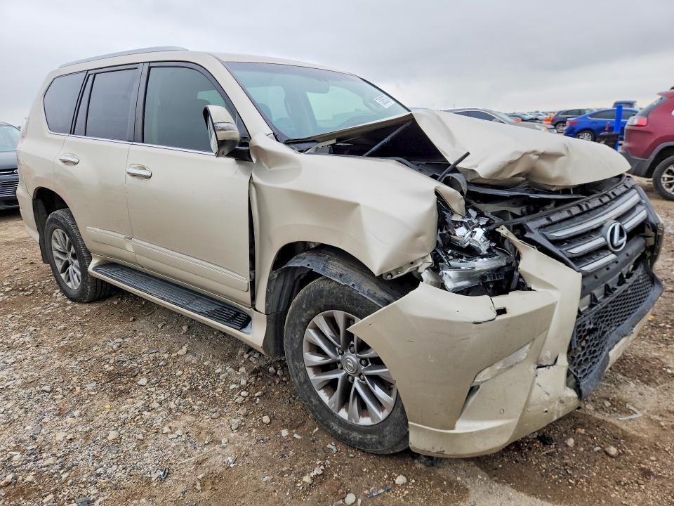 2014 Lexus Gx VIN JTJJM7FX2E5078955 COPART salvage auction — FRONT END, Tx - Salvage Vehicle Title, sold $7,900 on 2026-07-09 (photo 4)