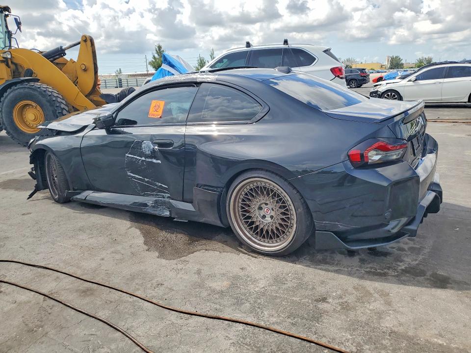 2024 BMW M2 VIN 3MF13DM00R8E32312 COPART salvage auction — FRONT END, Fl - Cert Of Title Slvg Rebuildable, sold $14,000 on 2026-08-17 (photo 2)