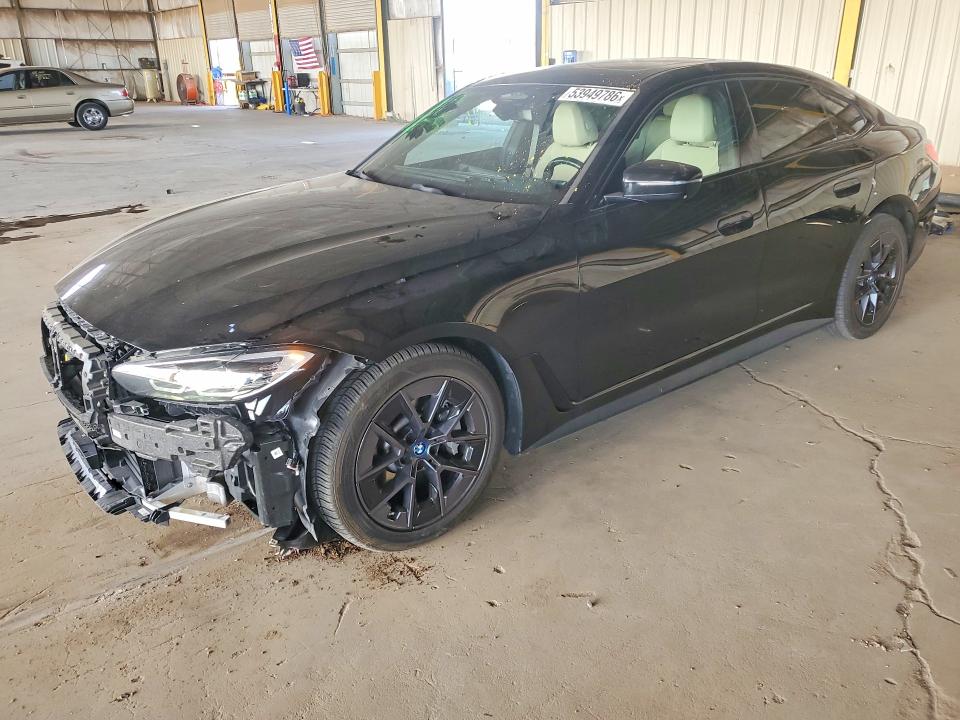 2022 BMW I4 VIN WBY73AW04NFN08557 COPART salvage auction — FRONT END, Az - Cert Of Title - Salvage, sold $12,900 on 2026-07-27 (photo 1)