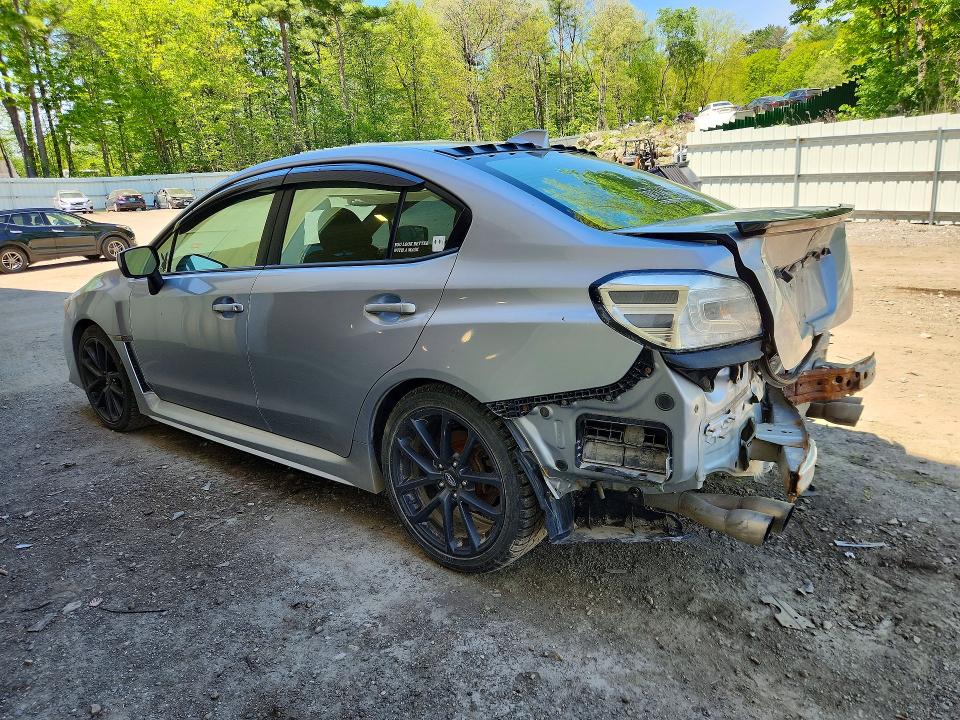 2016 Subaru Wrx VIN JF1VA1E69G9826329 COPART salvage auction — REAR END, Vt - Cert Of Title-Salvage Vehicle, sold $250 on 2026-07-13 (photo 2)