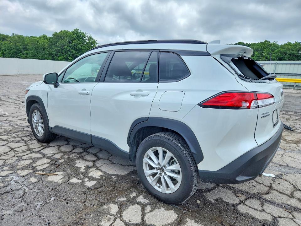 2024 Toyota Corolla cross VIN 7MUCAAAGXRV111263 COPART salvage auction — HAIL, MO - SALVAGE CERTIFICATE OF TITLE, sold $11,900 on 2026-07-27 (photo 2)