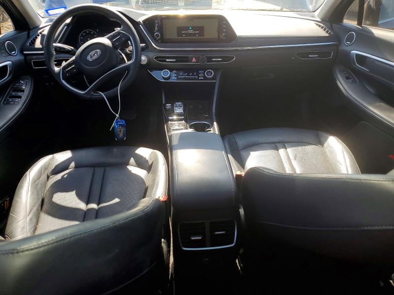 2022 Hyundai Sonata VIN 5NPEH4J22NH138753 COPART salvage auction — FRONT END, Tx - Salvage Vehicle Title, sold $6,500 on 2026-07-17 (photo 8)