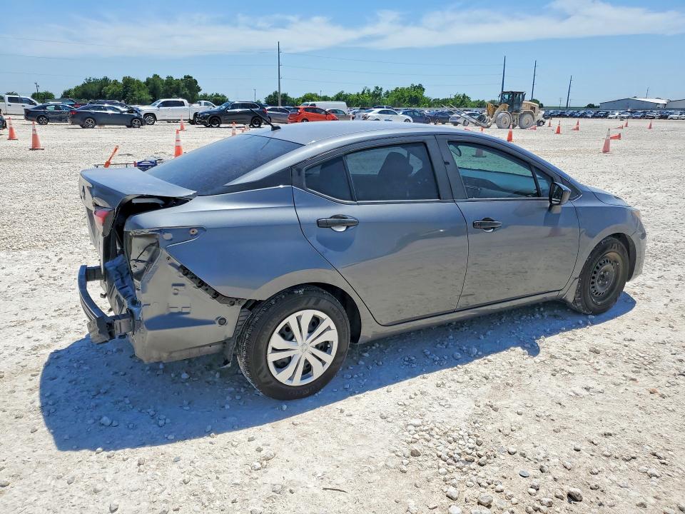 2025 Nissan VIN 3N1CN8DV2SL849798 COPART salvage auction — REAR END, Tx - Salvage Vehicle Title, sold $4,700 on 2026-07-02 (photo 3)