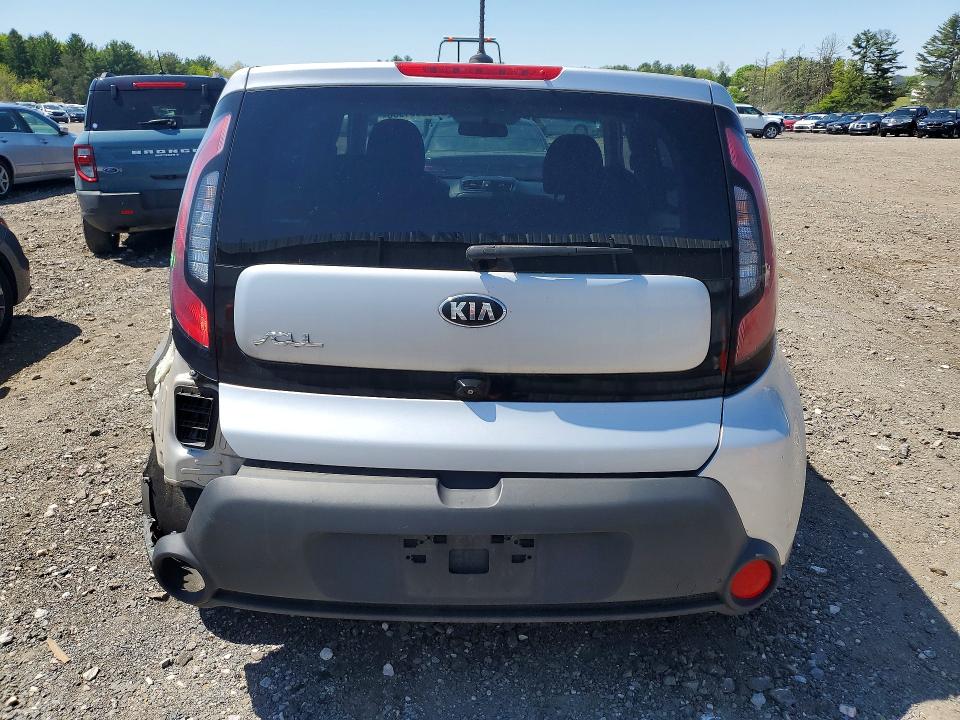 2015 Kia VIN KNDJN2A21F7771620 COPART salvage auction — REAR END, Md - Cert Of Salvage > 75% Damage, sold $1,150 on 2026-07-06 (photo 6)