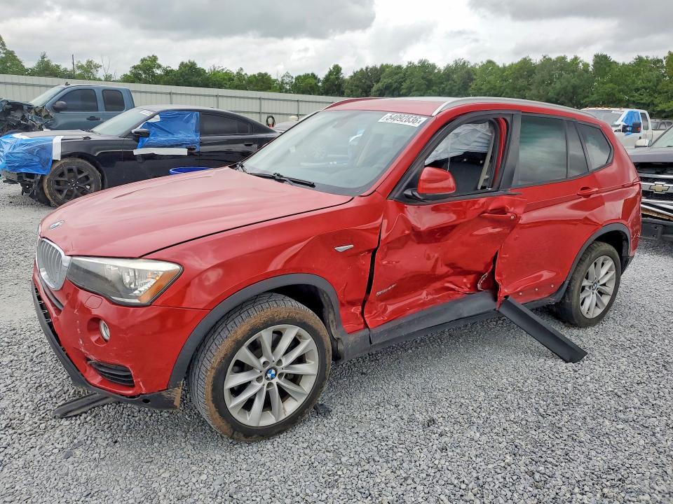 2017 BMW X3 VIN 5UXWZ7C30H0V93822 COPART salvage auction — SIDE, La - Cert Of Title-Salvage, sold $1,100 on 2026-07-13 (photo 1)