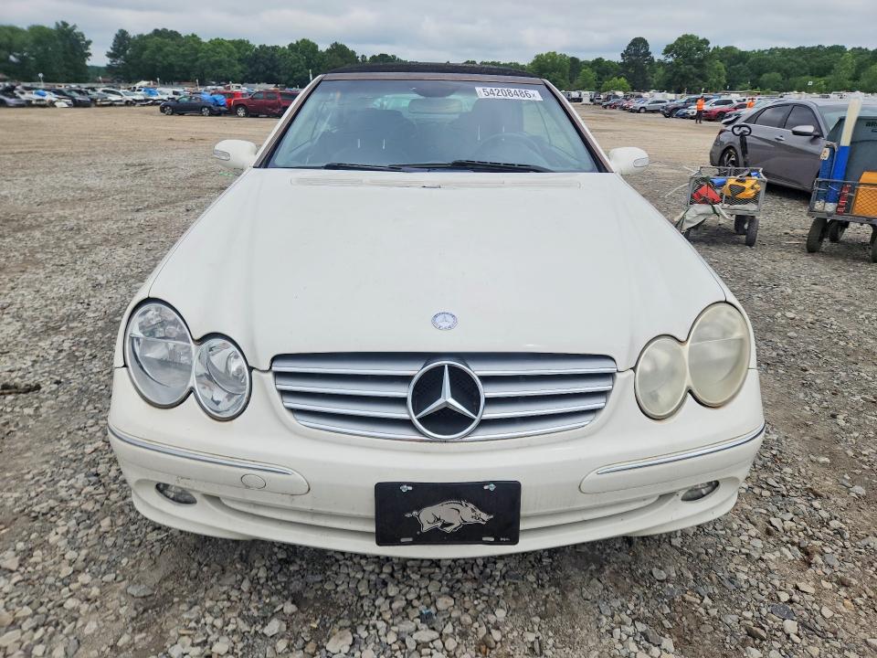 2005 Mercedes-benz Clk-klasse VIN WDBTK65G15T035022 COPART salvage auction — HAIL, AR - CERT OF TITLE-SALVAGE, sold $1,350 on 2026-07-08 (photo 5)