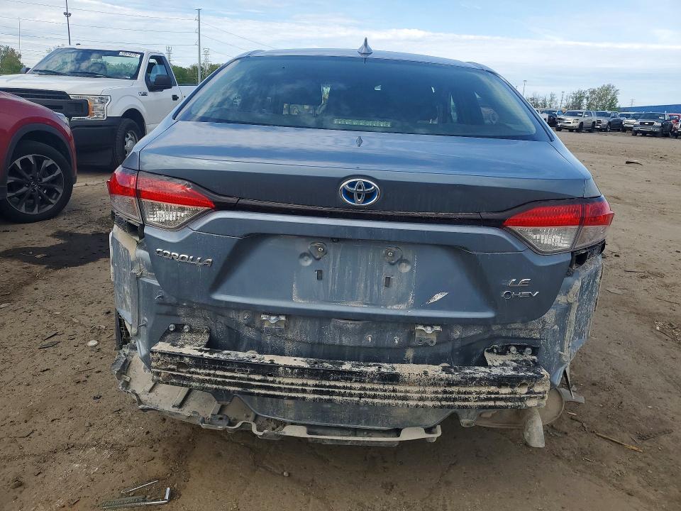 2025 Toyota VIN JTDBCMFE4SJ037656 COPART salvage auction — FRONT END, MI - CERTIFICATE OF TITLE, sold $4,950 on 2026-07-28 (photo 6)