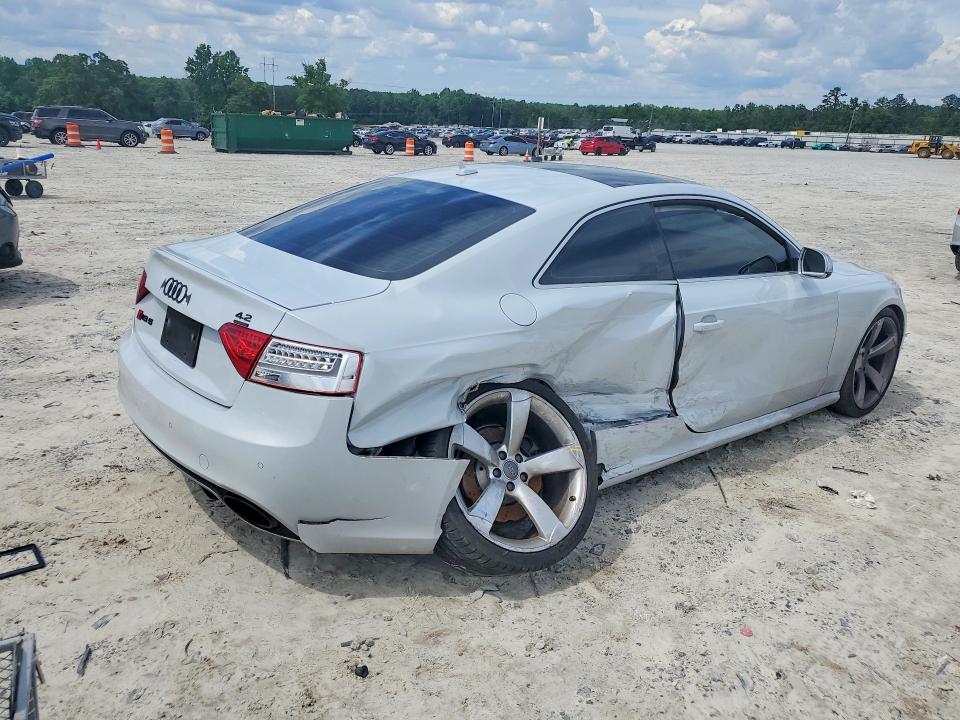 2013 Audi Rs5 VIN WUAC6AFR0DA901685 COPART salvage auction — SIDE, Ga - Cert Of Title-Salvage, sold $4,200 on 2026-08-05 (photo 3)