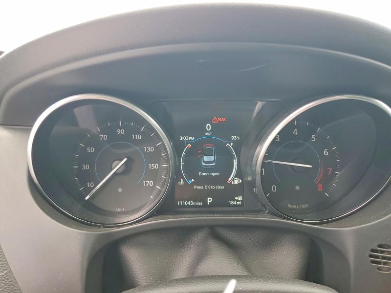 2018 Jaguar F-pace VIN SADCJ2FX0JA270744 COPART salvage auction — SIDE, Il - Salvage Certificate, sold $4,000 on 2026-07-08 (photo 9)