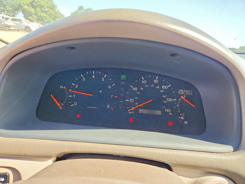 2001 Lexus ES VIN JT8BF28G710307640 COPART salvage auction — FRONT END, Al - Cert Of Title-Salvage Title, sold $325 on 2026-07-08 (photo 9)