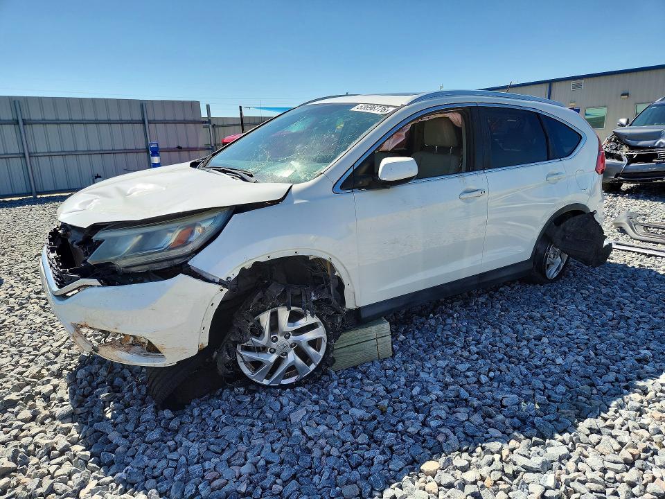 2015 Honda Cr-v VIN 5J6RM3H73FL023594 COPART salvage auction — FRONT END, Fl - Cert Of Title Slvg Rebuildable, sold $3,800 on 2026-07-02 (photo 1)