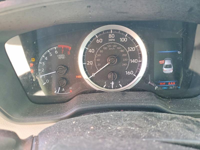 2020 Toyota Corolla VIN JTDEPRAE1LJ017534 COPART salvage auction — FRONT END, Pa - Certificate Of Salvage, sold $3,800 on 2026-07-08 (photo 9)