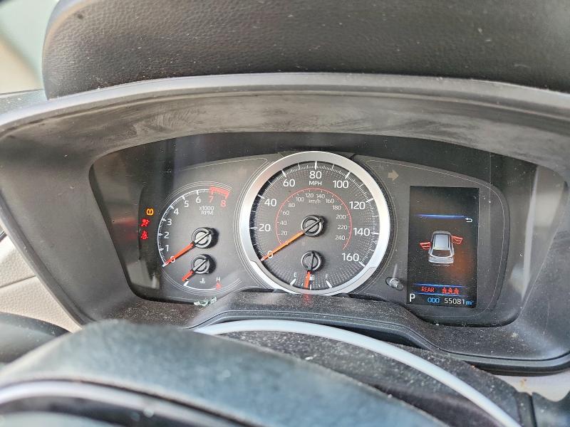 2022 Toyota Corolla cross VIN 7MUAAAAG5NV028583 COPART salvage auction — SIDE, Tx - Salvage Vehicle Title, sold $4,800 on 2026-07-02 (photo 9)