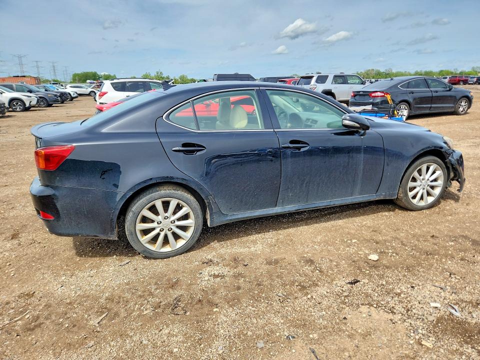 2010 Lexus Is VIN JTHCF5C22A5044297 COPART salvage auction — FRONT END, Il - Salvage Certificate, sold $525 on 2026-07-09 (photo 3)
