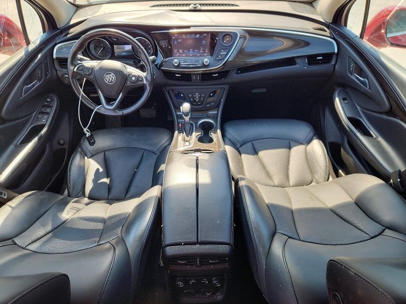 2019 Buick Envision VIN LRBFXCSAXKD000725 COPART salvage auction — FRONT END, Tx - Salvage Vehicle Title, sold $2,200 on 2026-07-10 (photo 8)