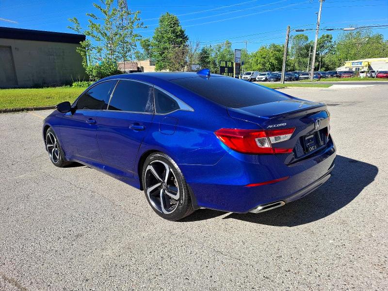 2018 Honda Accord VIN 1HGCV1F37JA811183 COPART salvage auction — MINOR DENT/SCRATCHES, On - Permit No Brand - Unfit (P), sold $10,800 on 2026-07-03 (photo 3)