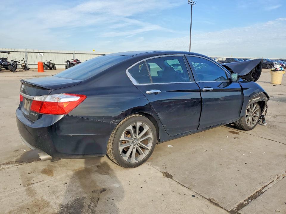 2014 Honda VIN 1HGCR2F54EA271017 COPART salvage auction — FRONT END, Tx - Salvage Vehicle Title, sold $825 on 2026-07-09 (photo 3)
