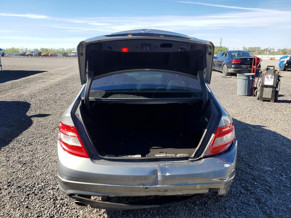 2008 Mercedes-benz C class VIN WDDGF85X68F150808 COPART salvage auction — REAR END, ON - PERMIT SALVAGE, sold $250 on 2026-07-28 (photo 6)