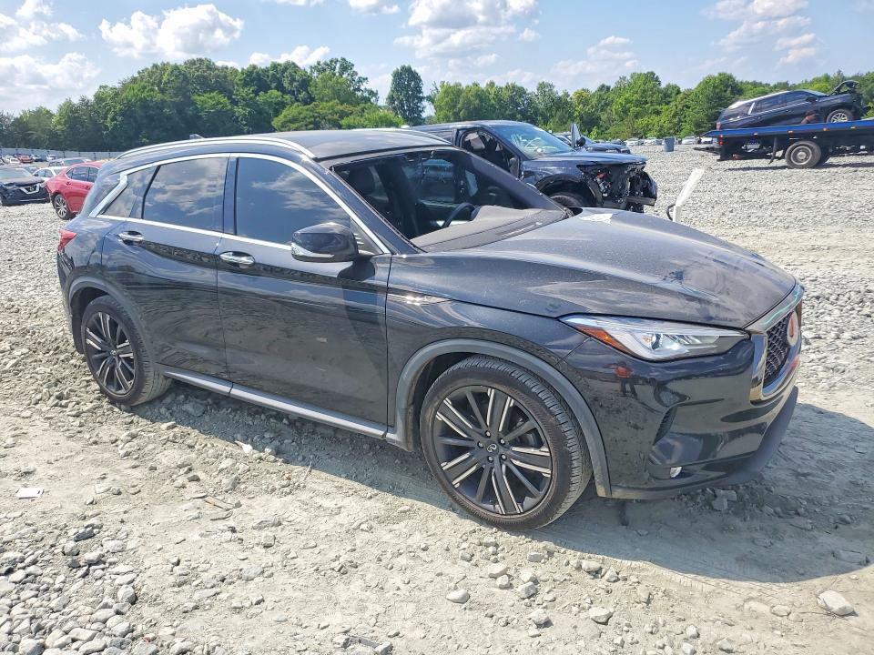 2021 Infiniti VIN 3PCAJ5BA5MF103362 COPART salvage auction — VANDALISM, Nc - Salvage Certificate Of Title, sold $8,000 on 2026-07-29 (photo 4)