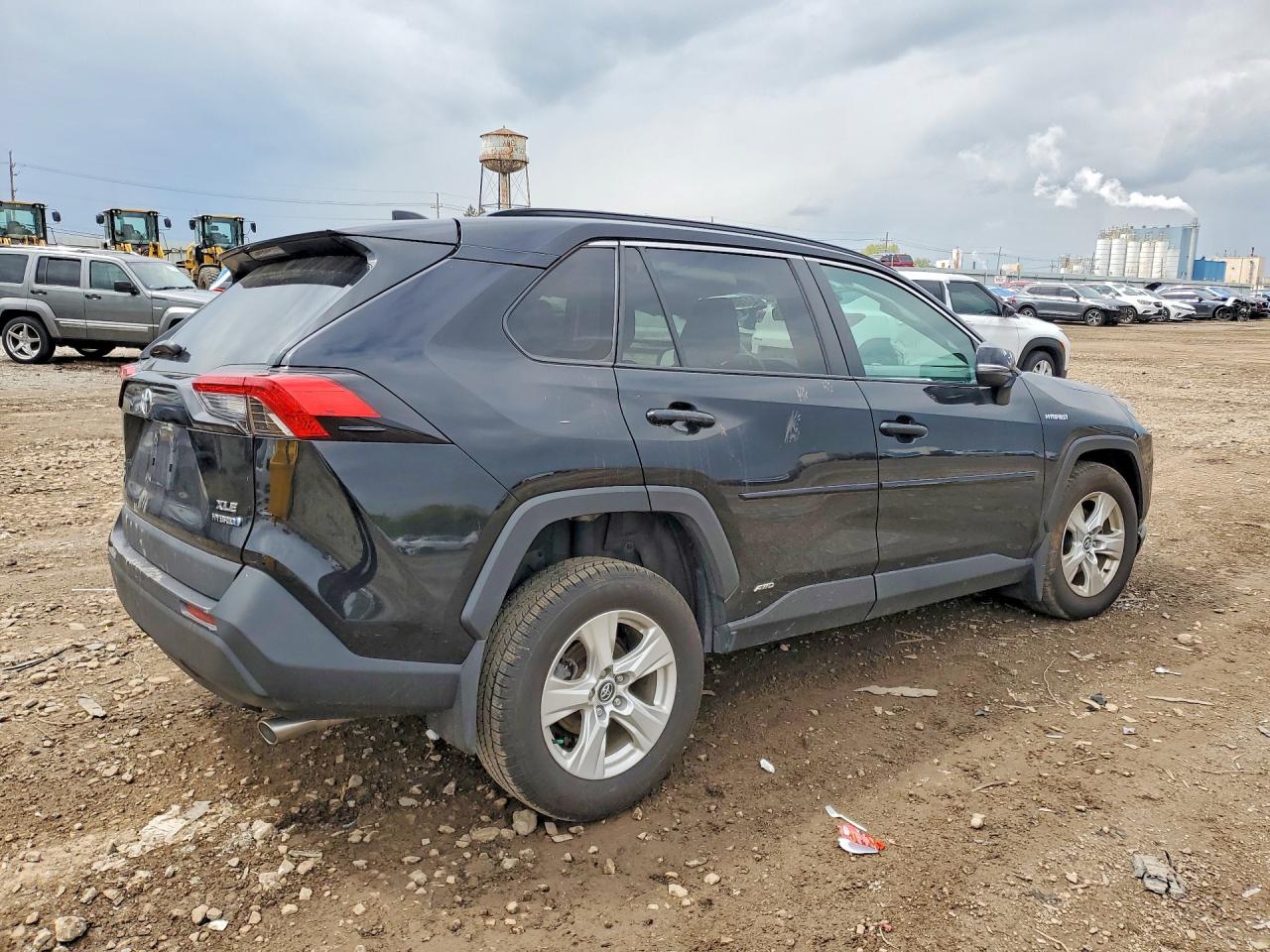 2021 Toyota RAV4 Hybrid VIN 4T3R6RFV2MU013170 COPART salvage auction — Front End, IL - SALVAGE CERTIFICATE, sold $11,100 on 2026-07-10 (photo 3)
