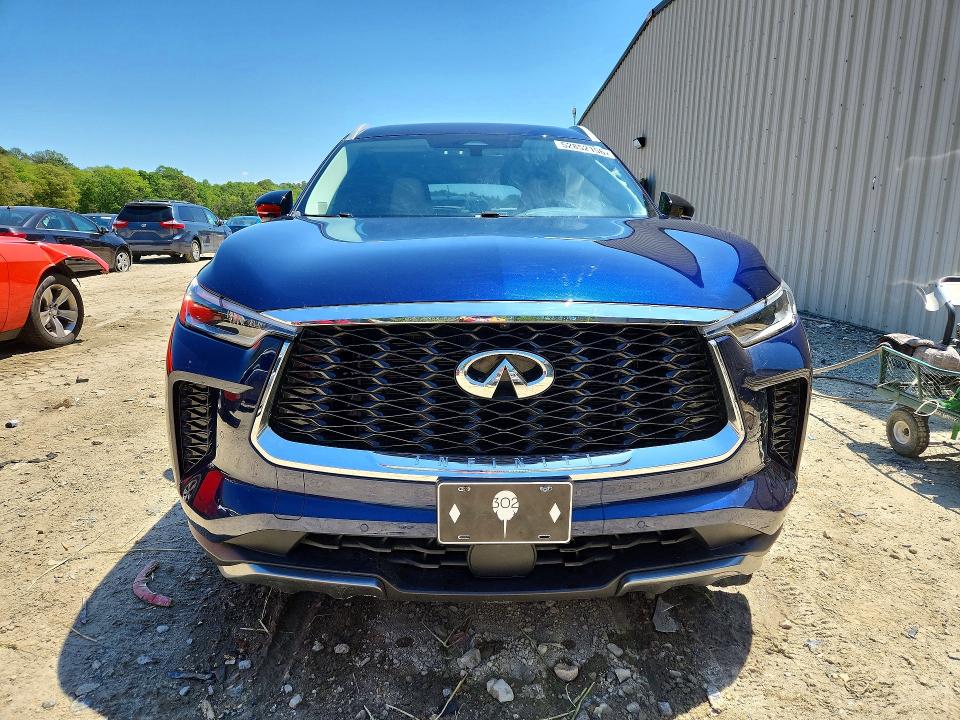 2023 Infiniti Qx60 VIN 5N1DL1GS8PC333315 COPART salvage auction — SIDE, De - Salvage Certificate, sold $10,900 on 2026-09-01 (photo 5)