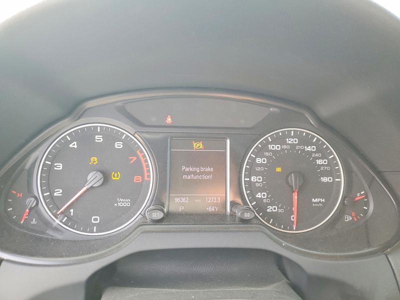 2012 Audi Q5 VIN WA1DKAFP4CA086315 COPART salvage auction — FRONT END, Il - Salvage Certificate, sold $1,300 on 2026-07-07 (photo 9)
