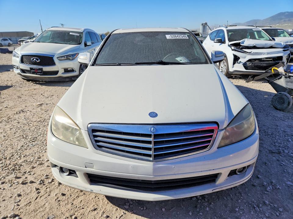 2008 Mercedes-benz C class VIN WDDGF54X88F081913 COPART salvage auction — REAR END, Nv - Salvage Title, sold $600 on 2026-07-02 (photo 5)