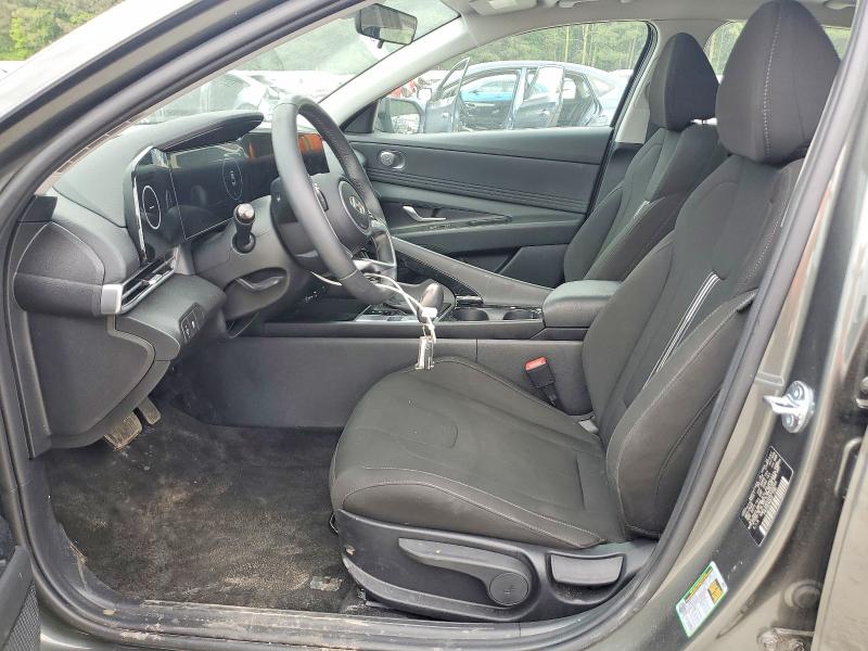 2025 Hyundai Elantra VIN KMHLS4DG3SU038044 COPART salvage auction — FRONT END, Oh - Certificate Of Title (P), sold $7,300 on 2026-07-29 (photo 7)