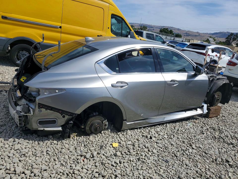 2021 Lexus Is 300 VIN JTHCA1D25M5109668 COPART salvage auction — STRIPPED, Ca - Non-Repairable Vehicle Cert, sold $6,300 on 2026-07-14 (photo 3)