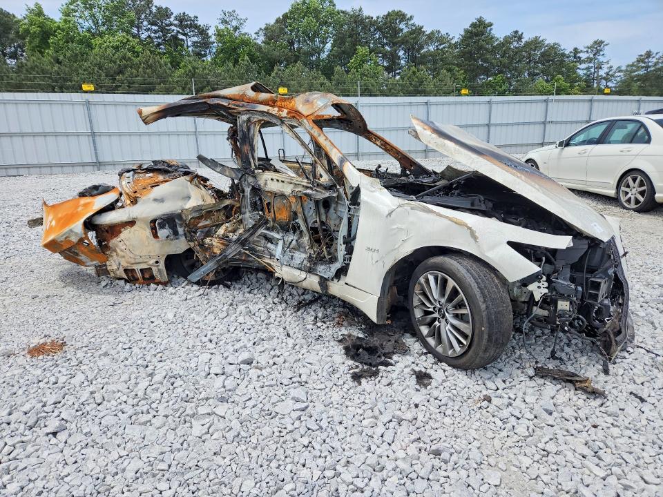 2020 Infiniti Q50 VIN JN1EV7ARXLM250360 COPART salvage auction — BURN, GA - BILL OF SALE - PARTS ONLY, sold $275 on 2026-07-14 (photo 4)