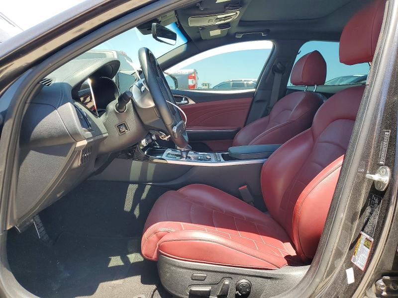 2022 Kia Stinger VIN KNAE55LC5N6109310 COPART salvage auction — FRONT END, Tx - Salvage Vehicle Title, sold $8,600 on 2026-07-02 (photo 7)