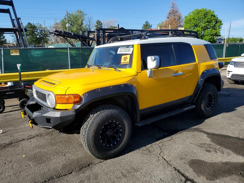 2008 Toyota Fj cruiser VIN JTEBU11F08K055646 COPART salvage auction — BIOHAZARD/CHEMICAL, Co - Public - Salvage Title, sold $2,200 on 2026-07-21 (photo 1)