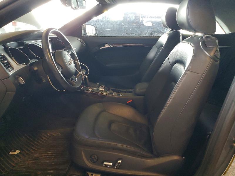 2022 Audi A5 VIN WAUMFAFH7FN007796 COPART salvage auction — FRONT END, Ca - Salvage Certificate, sold $1,250 on 2026-07-16 (photo 7)