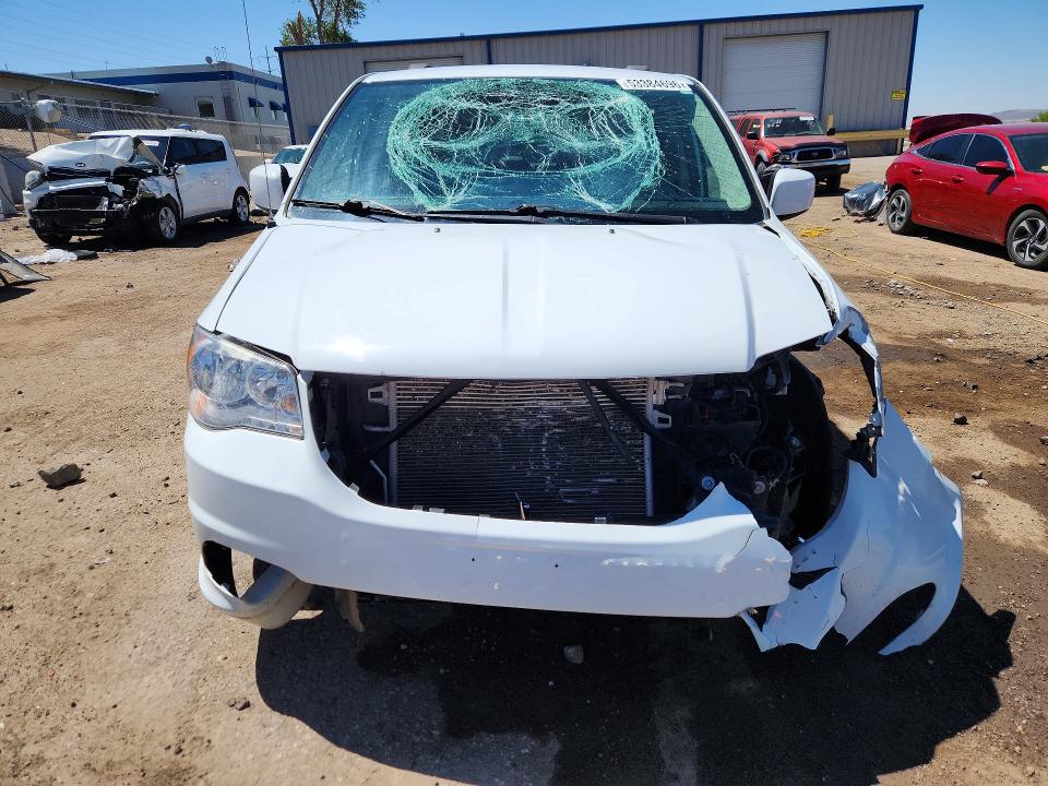 2016 Dodge Caravan VIN 2C4RDGCG8GR384137 COPART salvage auction — FRONT END, Nm - Cert Of Title-Salvage, sold $400 on 2026-07-20 (photo 5)