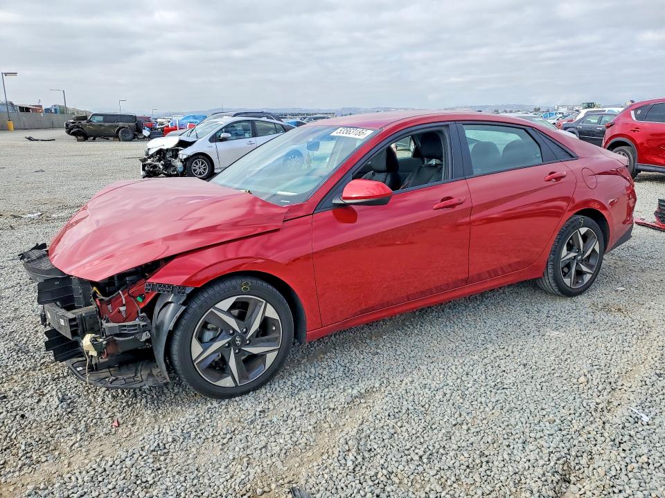 2023 Hyundai VIN KMHLS4AG7PU418631 COPART salvage auction — FRONT END, Ca - Salvage Certificate, sold $2,000 on 2026-07-02 (photo 1)