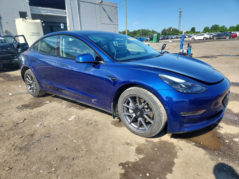 2022 Tesla Model 3 VIN 5YJ3E1EB2NF326373 COPART salvage auction — REAR END, Va - Cert Of Title - Salvage, sold $12,600 on 2026-07-08 (photo 4)
