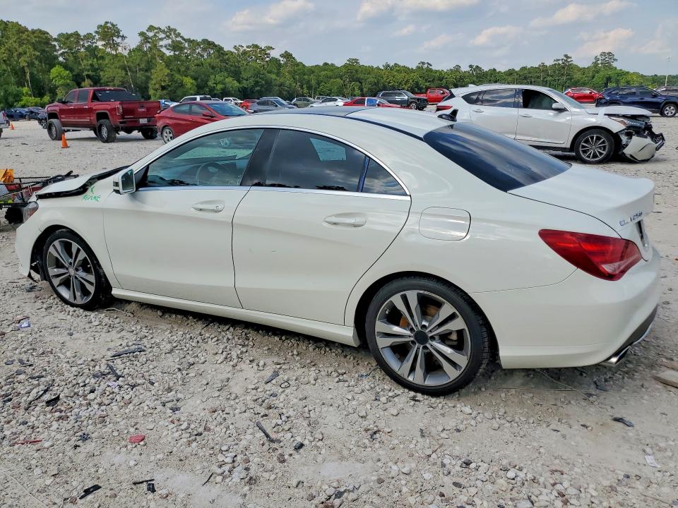 2014 Mercedes-benz Cla-klasse VIN WDDSJ4EB3EN049815 COPART salvage auction — FRONT END, Tx - Salvage Vehicle Title, sold $2,000 on 2026-07-14 (photo 2)