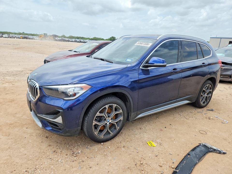 2020 BMW X1 VIN WBXJG7C07L5P29031 COPART salvage auction — UNDERCARRIAGE, Tx - Salvage Vehicle Title, sold $6,200 on 2026-07-30 (photo 1)