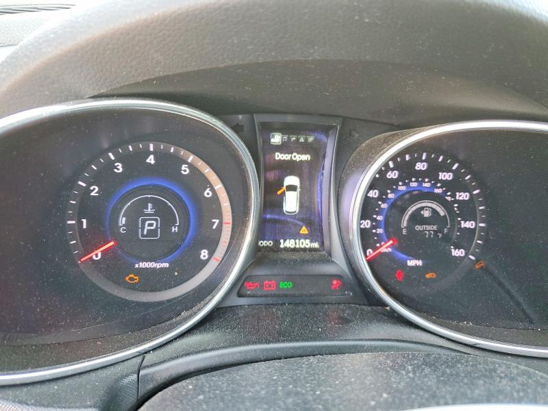 2015 Hyundai VIN KM8SR4HF1FU111183 COPART salvage auction — FRONT END, VA - CERT OF TITLE - SALVAGE, sold $1,400 on 2026-07-28 (photo 9)