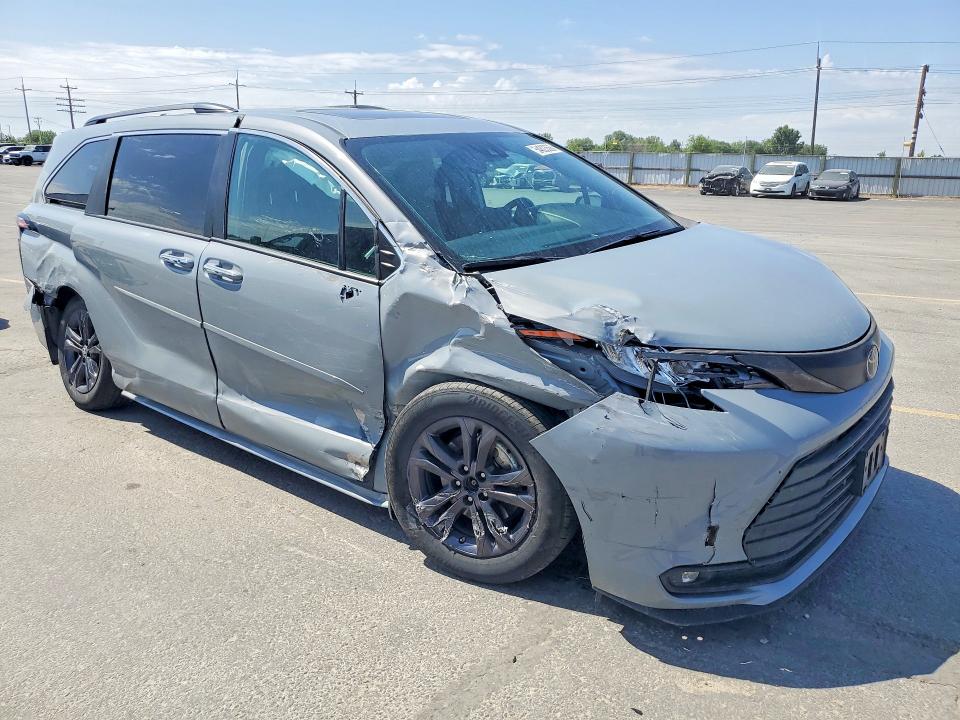 2024 Toyota Sienna VIN 5TDCSKFC9RS118126 COPART salvage auction — UNDERCARRIAGE, Id - Salvage Certificate Of Title, sold $17,700 on 2026-07-02 (photo 4)