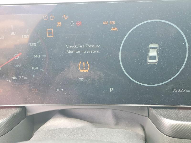 2024 Hyundai Sonata VIN KMHL54JC2RA373705 COPART salvage auction — REAR END, Al - Cert Of Title-Salvage Title, sold $5,300 on 2026-07-28 (photo 9)